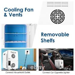 20L Portable Mini Fridge Table Top Small Ice Box Office Home Car Cooler/Warmer