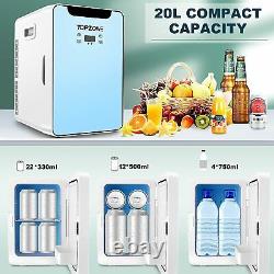 20L Portable Mini Fridge Top Electric Bedroom Ice Box Office Cooler Refrigerator