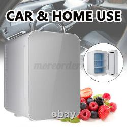 220V 22L Portable Mini Refrigerator Freezer Warmer Cooler Bedroom Ice Box Office