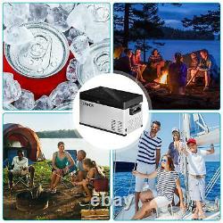 40L Portable Car Refrigerator Freezer Cooler Camping Cool Box Fridge Travel 12V
