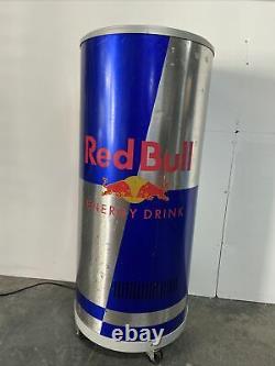 43 Red Bull Energy Refrigerator Workshop Man Cave Shop Chiller Fridge Cooler