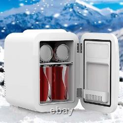 4L Portable Mini Fridge Table Top Electric Small Cooler Bedroom Ice Box Office