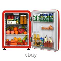 68L Compact Refrigerator Single Door Mini Fridge withRemovable Glass Shelves Home