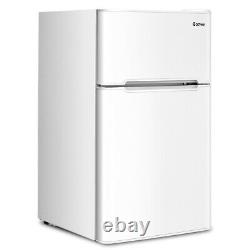 90L Freestanding Undercounter Refrigerator with 2 Reversible Door white