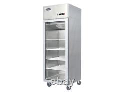 Atosa Slimline Single Door Upright Freezer 410ltrs
