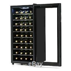 B-Stock Wine Cooler Fridge Refrigerator 36 Bottles Home Restaurant Thermoelect