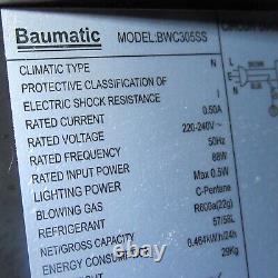 Baumatic BWC305SS 20 bottle Wine Cabinet cooler fridge 12M WARANTY RRP £399