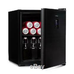 Beverage Fridge Cooler Drinks Cooling Class A+ Temperature 1-10° Black 46 Liters