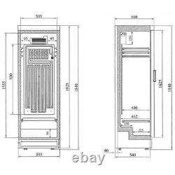 Brand New Interlevin Sc381b Single Glass Door Drinks Display Chiller / Fridge
