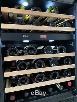 CDA Wine Cooler Fridge fwc603ss Dual Zone Temperature Control
