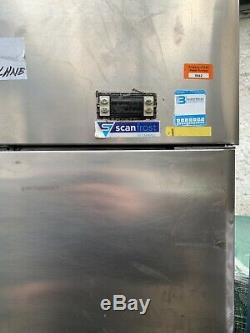 Caravell ScanFrost Stainless Steel Commercial Single Door Upright Freezer Ref A