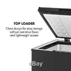 Chest Freezer Free standing 100 L Energy Saver A+ 75 W Big storage Black