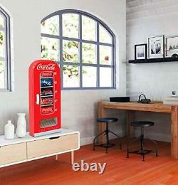 Coca-Cola Retro Vending Machine Style 10 Can Mini Fridge