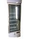 Commercial Single Door Refrigerated Merchandiser Glass Display Chiller With Canopy