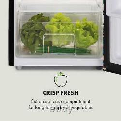 Compact Fridge Refrigerator Drinks Chiller Hotel Home Kitchen 90 L 53 W Black