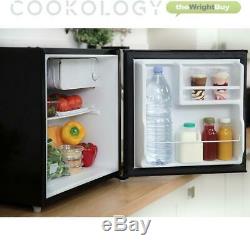 Cookology Black Table Top Mini Fridge & Ice Box Freezer, Beer & Drinks Cooler