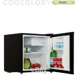 Cookology Black Table Top Mini Fridge & Ice Box Freezer, Beer & Drinks Cooler