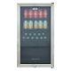 Cookology Cbc98ss Undercounter Drinks Fridge Stainless Wine & Beverage Cooler
