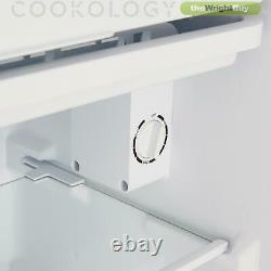 Cookology UCIF93BK Under Counter Freestanding Fridge 47cm wide with chiller box