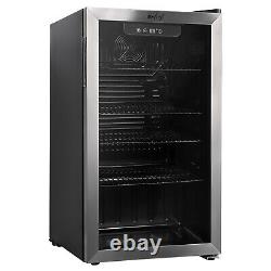 Deco Chef 118-Can Beverage Refrigerator and Cooler, Glass Door, Digital Gauge