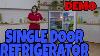 Demo Single Door Refrigerator Paano Mag Defrost Jford Tv