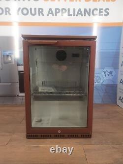 Drinks Fridge Husky C1H-900-BN-UK-HU 133 Litres Brown With Glass Door (00113)