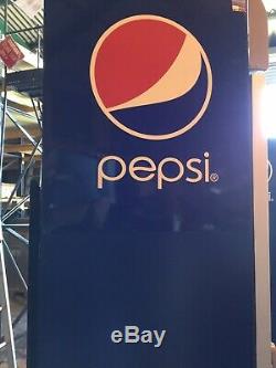 FRIGOGLASS Pepsi Glass Single Door Upright Shop Display Fridge