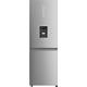 Haier Hdpw5618dwpk 60cm Free Standing Fridge Freezer Platinum Inox D Rated