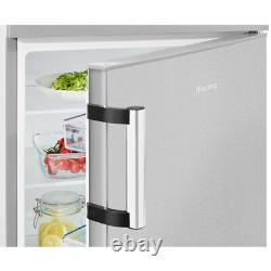 Hisense RL170D4BCE Under Counter Larder Fridge Stainless Steel Freestanding