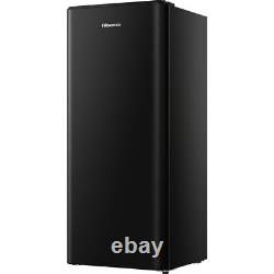 Hisense RR220D4BBE Free Standing Fridge 150 Litres Black E Rated