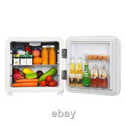 Home Fridge Portable Refrigerator with Adjustable Temperature &Reversible Door