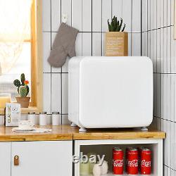 Home Fridge Portable Refrigerator with Adjustable Temperature &Reversible Door