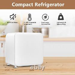 Home Fridge Portable Refrigerator with Adjustable Temperature &Reversible Door