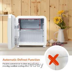 Home Fridge Portable Refrigerator with Adjustable Temperature &Reversible Door