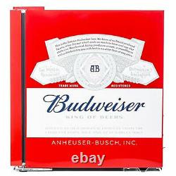 Husky Budweiser Table Top Drinks Cooler Mini Beer Fridge Glass Door 40cans HU225