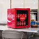 Husky Coca Cola Drinks Cooler Table Top 48l Mini Fridge Beer Chiller Glass Door