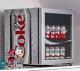 Husky Diet Coke Drinks Cooler Table Top 48l Mini Fridge Beer Chiller Glass Door
