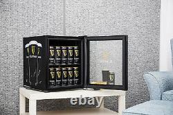 Husky Guinness Black 46 Litre Mini Table Top Fridge Drinks Can Beer Drink Cooler
