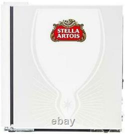 Husky Stella Artois Table Top Drinks Cooler Mini Beer Fridge Glass Door 48LHU219