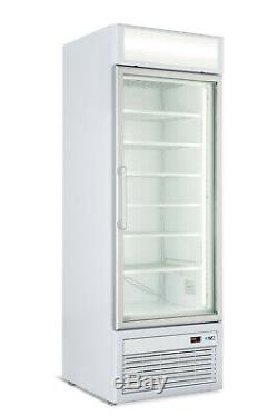 ISA TORNADO Single Door White Commercial Shop Display Freezer