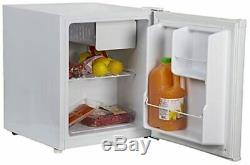 Igenix IG3711 Table Top Mini Fridge Freezer in White 47L Capacity A+ Energy