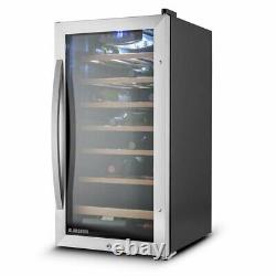 KLARSTEIN Vivo Vino 26 Freestanding Wine Refrigerator Beer Cooler NEW Fridge LED