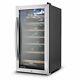 Klarstein Vivo Vino 26 Freestanding Wine Refrigerator Beer Cooler New Fridge Led