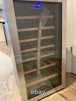 KLARSTEIN Vivo Vino 26 Freestanding Wine Refrigerator Beer Cooler NEW Fridge LED
