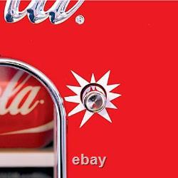Koolatron CVF18 Coca-Cola Official Design Push Button Vending Machine Mini Fr