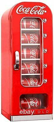Koolatron Coca-Cola Retro Vending Machine Style 10 Can Mini Fridge