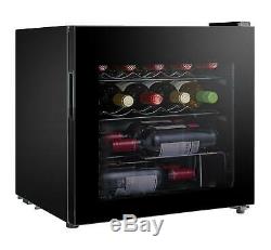 Lec DF48B Countertop 43L Wine Drinks Cooler Fridge in Black 3 Year Warranty
