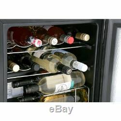 Lec DF48B Countertop 43L Wine Drinks Cooler Fridge in Black 3 Year Warranty