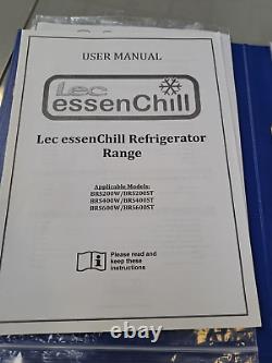 Lec essen Chill Commercial Under Counter Cabinet Refrigerator BRS200ST LOT 3
