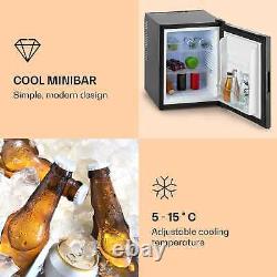 Mini Fridge 30 L Table Top Fridge for Bedroom Portable Beer Fridge Drinks Cooler
